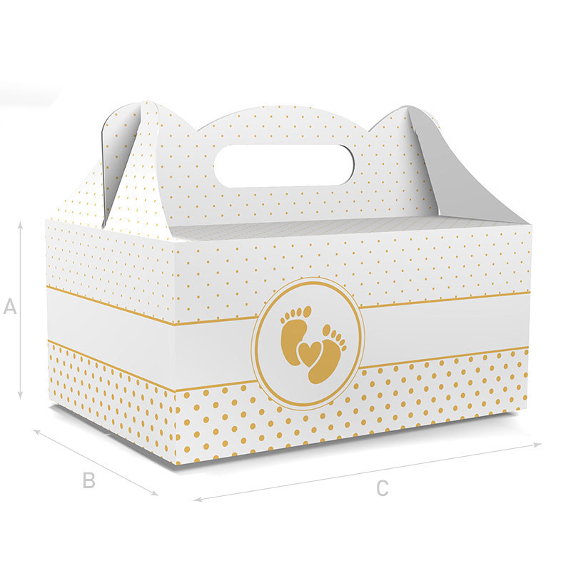 PUDEŁKO OZDOBNE DO CIASTA - NA CHRZEST - 18,8 x 13,8 x 8,8 cm PUDEŁKO OZDOBNE DO CIASTA - NA CHRZEST - 18,8 x 13,8 x 8,8 cm