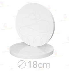 Podkład styrodurowy ø 18 cm/ grubość 2 cm - różne kolory Podkład styrodurowy ø 18 cm/ grubość 2 cm - różne kolory