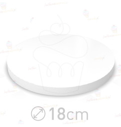 Podkład styrodurowy ø 18 cm/ grubość 2 cm - różne kolory Podkład styrodurowy ø 18 cm/ grubość 2 cm - różne kolory